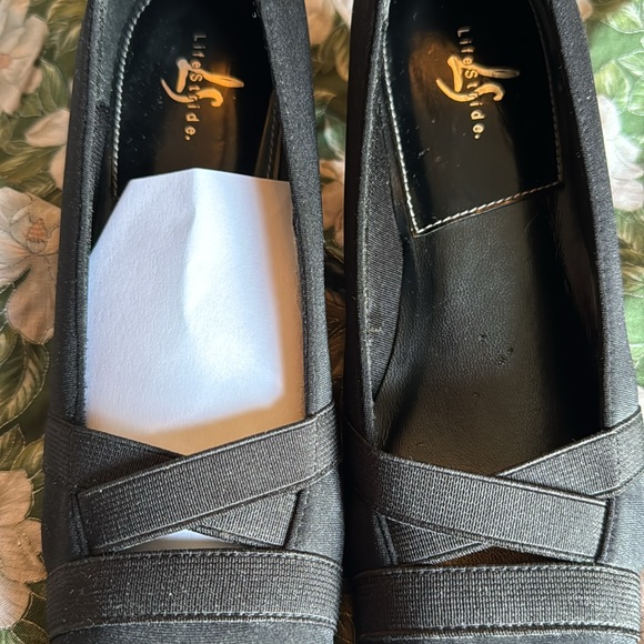 Life stride “Suspect” Black Heeled Shoes Size 7M EUC - Picture 6 of 6